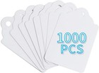  Pcs Price Tags For Tag Gun  1 75 X 1 1 Inches Unstrung Marking White 1000