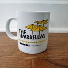Rare  The Umbrellas Coffee Mug Christo Jeanne   claude Yellow Blue Japan Kern Co