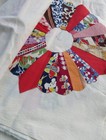 Lot Of 25 Vintage Dresden Plate 15  Quilt Blocks Amazing Feedsack Prints Muslin