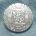 Physical Gold Plated Titan Commemorative Coin Btc Bitcoin Collectible Golden I