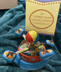 Vintage Wind Up M g r s Tin Toy Reproduction Turning Chair Works