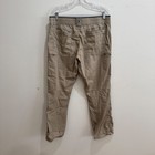 Kuhl Free Ryde Mens 35x30 Khaki Tan Cotton Blend Hiking Outdoor Pants