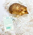 2019 Hedgehog - Old World Christmas Clip-on Blown Glass Ornament New 12263