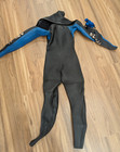 O neill Womens Drysuit  Sleeves Black And Blue Size 12 But Fits Like A 6 8 S m