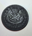 1850 Bank Of Upper Canada Half Penny Token Km  Tn2