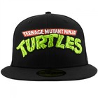 Teenage Mutant Ninja Turtles Logo Black Colorway New Era 59fifty Fitted Hat Bla