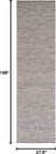 Safavieh Natura Collection Runner Rug - 2 3  X 14   Camel   Grey  Handmade Wool 