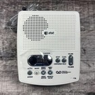 At t 1739 White Digital Answering System Time Day Stamp Box Manual Cable