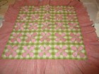 Mixed Vintage Linen Lot Pillow Shams  Curtain  Quilt Squares  Tablecloth