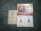 Vintage 1938 Quick Wit Card Game By Parker Bros  Complete With Instructions Rare