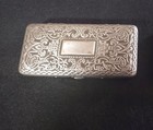 Vintage Gillette Abc Razor Set-silver Plated Empire Case With Shell-design Razor