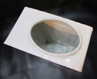 Antique White Porcelain Soda Fountain Ice Cream Syrup Cooler Insert Jar No Pump