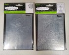 Lot Of 11 Darice Embossing Folders - Thank You  Christmas  Easter  Birthday