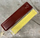 Vtg Pickett Metal Slide Rule Model N4-es W original Leather Case