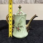 Lefton Limited Edition Poinsettia Coffee Pot Japan