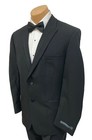 New 44r Men s Perry Ellis Portfolio Black Tuxedo Jacket Suit Coat Rio Blazer