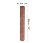Wood Clay Roller 12cm Wooden Pottery Tools Fish Texture Rollers