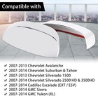 Side View Mirror Covers Caps Top Half Compatible With Silverado Tahoe Subur