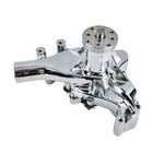 Chrome High Volume Long Water Pump For Sbc Small Block Chevy 283 305 350 400