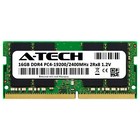 A-tech 16gb Ddr4 2400 Mhz Pc4-19200 Laptop Sodimm 260-pin 2rx8 Memory Ram 1x 16g