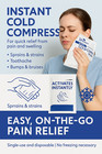 Instant Cold Compress Ice Packs For Dental Medical Pain Relief 9 x6  25-75 pk