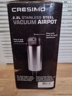 Service Ideas  2 2 Liter Airpot Thermal Coffee Carafe With Pump lever Action