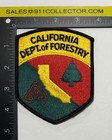 California Department Of Forestry Cdf Fire Fighter Calfire Shoulder Patch  d116
