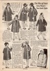 Antique 1920s Vintage Catalog Print Apparel Ad Women s Coats Flapper Fashion