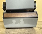 Vintage Metal Rolodex Rotary Address File Card Case Grey Usa With Dividers