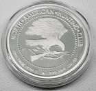North American Big Game Super Slam Barren Ground Caribou 1 Oz  999 Silver Round