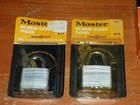 Lot 4 Vtg Master Lock Maximum Security Padlocks With Keys 1d 3d New Old Stock