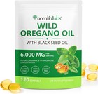 Resilia Oregano Oil Capsules 120 Count 6000mg Oil Of Oregano With Black Seed Oil