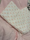 Four Piece Bedding For Crib Pink And White Polka Dot