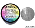 Mia Secret Nail Art Powder Pearl Collection  silver  1 4oz