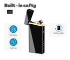 Electric Lighter Flameless Windproof Electric Dual Arc Plasma Torch Rechargeable