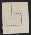 British East Africa  1921  Sg71  50c Black purple Control 1 Block X 4  Mnh 