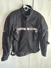 Alpha Motorcycle Protective Riding Jacket Windbreaker Coat Missing Liner L xl