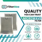 2 Pack Microwave Filter Electrolux Frigidaire 5303319568 634768  5 7 8 X 7 7 8 