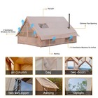 Pakicetus Large Inflatable Camping Tent For 4-6 Person Families   Outdoor