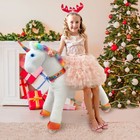 Wonderides Ride On Unicorn Toy  Riding Horse Pony For Kids 3-4yrs M332 Pre-owned