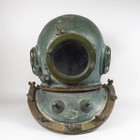 Vintage Diving Divers Helmet Scuba Mask Brass H17  Japan