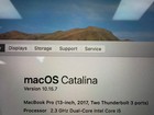2017 Apple Macbook Pro 13   - Core I5 2 3ghz - Batt  Purple Border  Missing Keys