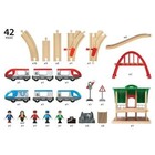 Brio Travel Switching Set Battery Powered Train Modern Station Tracks   Lift
