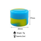 100pcs 2ml Round Silicone Case Non Stick Concentrate Glue Mixed Colors