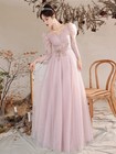 New Evening Dress Womens 2025 New Banquet Luxury Host Lace Mesh Long Party Skirt