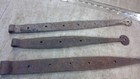 Vintage Strap Hinges Wrought Iron Long Cast Barn Door Lot