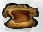 Live Edge Rustic Burl Wood Bowl Handmade Natural Root Wood Decorative Art Bowl