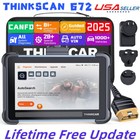2025 Thinkcar 672 Obd2 Scanner Full System Diagnostic Tool Key Pr0grammer Canfd