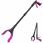 32  Extra Long Foldable Grabber Tool - Heavy Duty Reaching Aid For Seniors  Tras