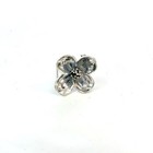 Tiffany   Co Estate Dogwood Flower Brooch Sterling Silver 4 45 Grams Tif846
